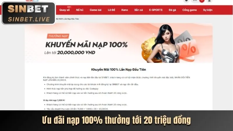 Khuyến mãi thể thao win198